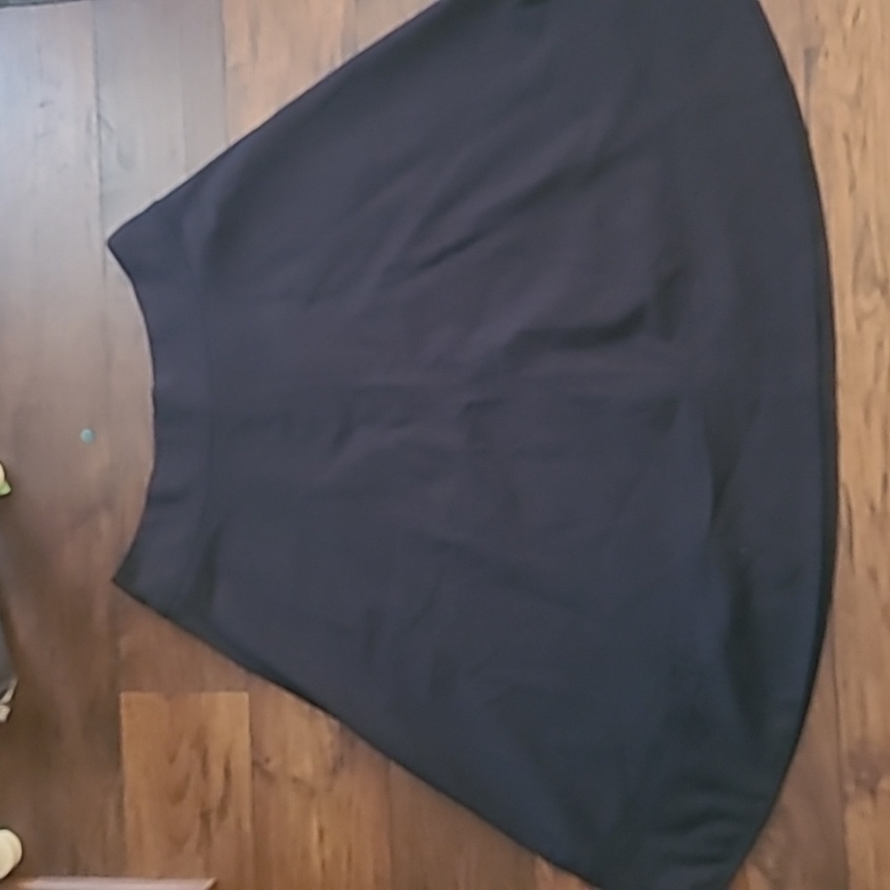 Lane Bryant The Modernist Collection sz 14 black a line skirt WSK127